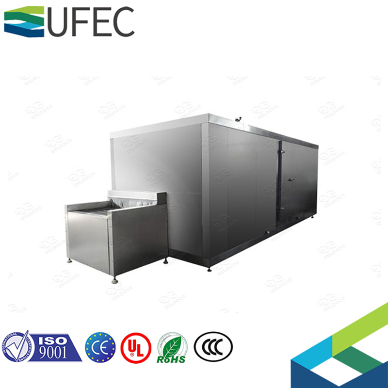 individual tunnel quick freezer french fries chicken meat strawberry iqf tunnel blast freezer