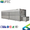 1000kg/h meat and fish tunnel belt freezer iqf freezing tunnel quick freezer for seafood processing