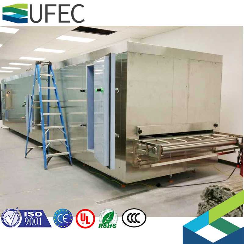 100-5000kg/h new industrial iqf quick freezer freezing equipment tunnel blast freezer for fish