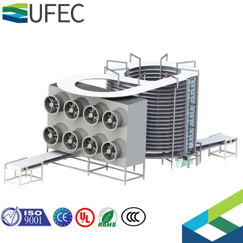 IQF Tunnel Freezer Spiral Freezer