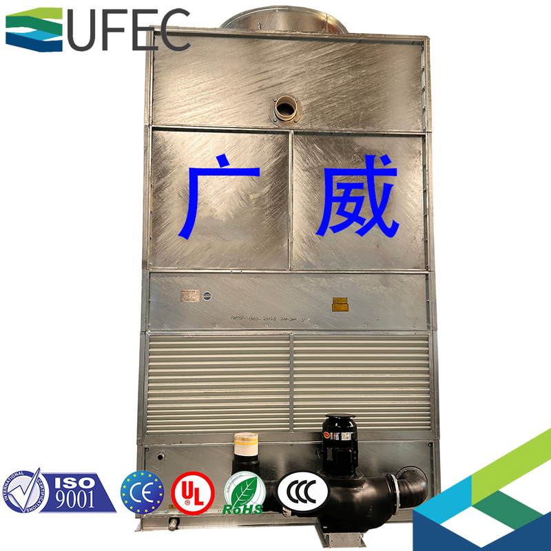 Oil Refinery Closed Counter Flow Industrial Cooling System Evaporative Condenser