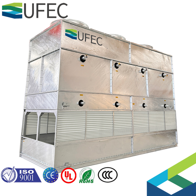 Stainless steel ammonia freon refrigeration cooling evaporative condenser