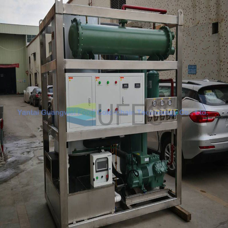 5t Low Price Air Cooling Tube Ice Making Maker Machine for Seafood Preservation