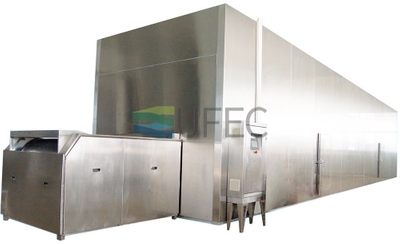 China Factory Vegetable Seafood Industrial Tunnel Freezer Quick Freezer