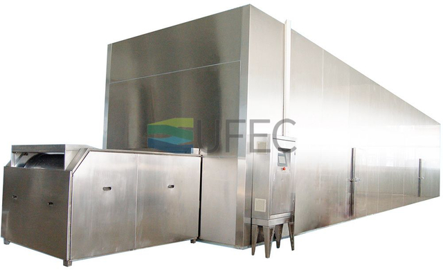 China Factory Vegetable Seafood Industrial Tunnel Freezer Quick Freezer