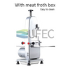 Desktop Commercial Small Meat Slicer/Frozen Meat Cutting Machine