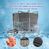 Industrial IQF Quick Freezing Vegetable Machine Freezer Price